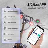 34MPH Max Speed Adult Electric Scooter with APP Control - 440LBS Load, Waterproof Basket, Anti-Theft Alarm & Foldable Design